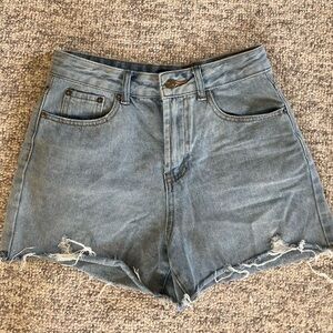 White Fox denim shorts